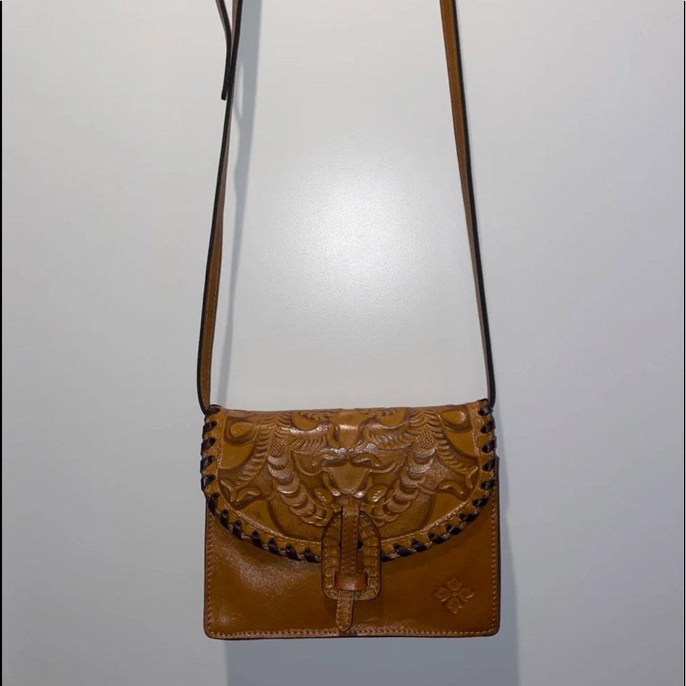 Patricia Nash Lanza Tooled Crossbody
